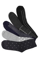 Bavlněné ponožky levně ZC1020 - 5 párů vícebarevná 39-42