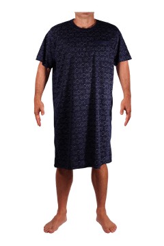 Matěj  pánská noční košile krátký rukáv