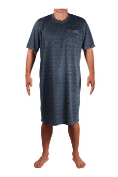Matěj  pánská noční košile krátký rukáv