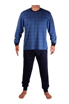 Pánské pyžamo dlouhé Eliáš MB-3609