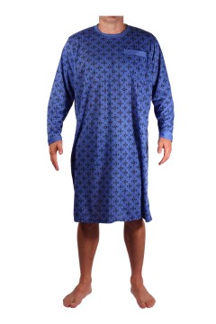 Bohouš pánská noční košile dlouhý rukáv