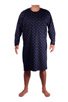 Bohouš pánská noční košile dlouhý rukáv