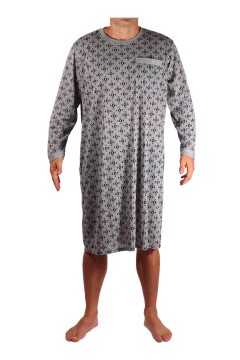Bohouš pánská noční košile dlouhý rukáv