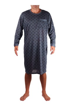 Bohouš pánská noční košile dlouhý rukáv