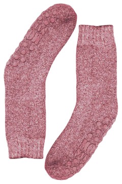 Alpaka vlněné ponožky s protiskluzem