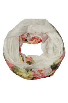 Květinový kruhový šátek - Rozkvetlý kruh