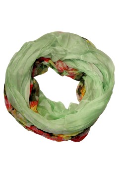 Květinový kruhový šátek - Rozkvetlý kruh