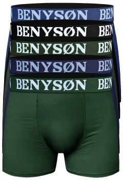 Pánské boxerky Mára 5pack – jednobarevné 7123