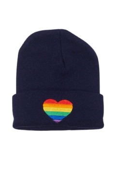 Duhová čepice zimní