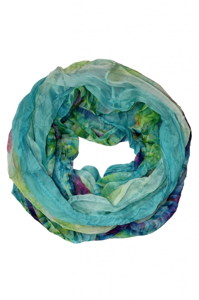 Vzdušná šálka do kruhu – Duhový dotek