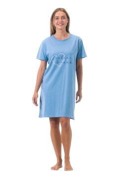 Noční košilka s krátkým rukávem Vera GB6807