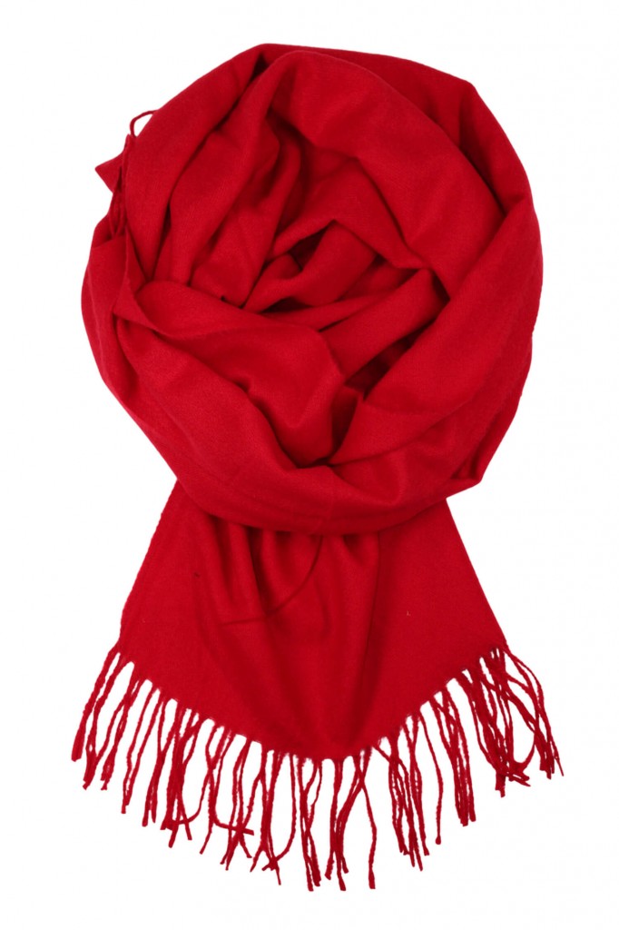 Orlice kašmírová šála tmavě červená_168_14
