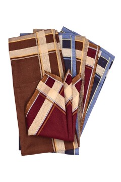 Pánský kapesník tmavý 6 ks - Gentleman