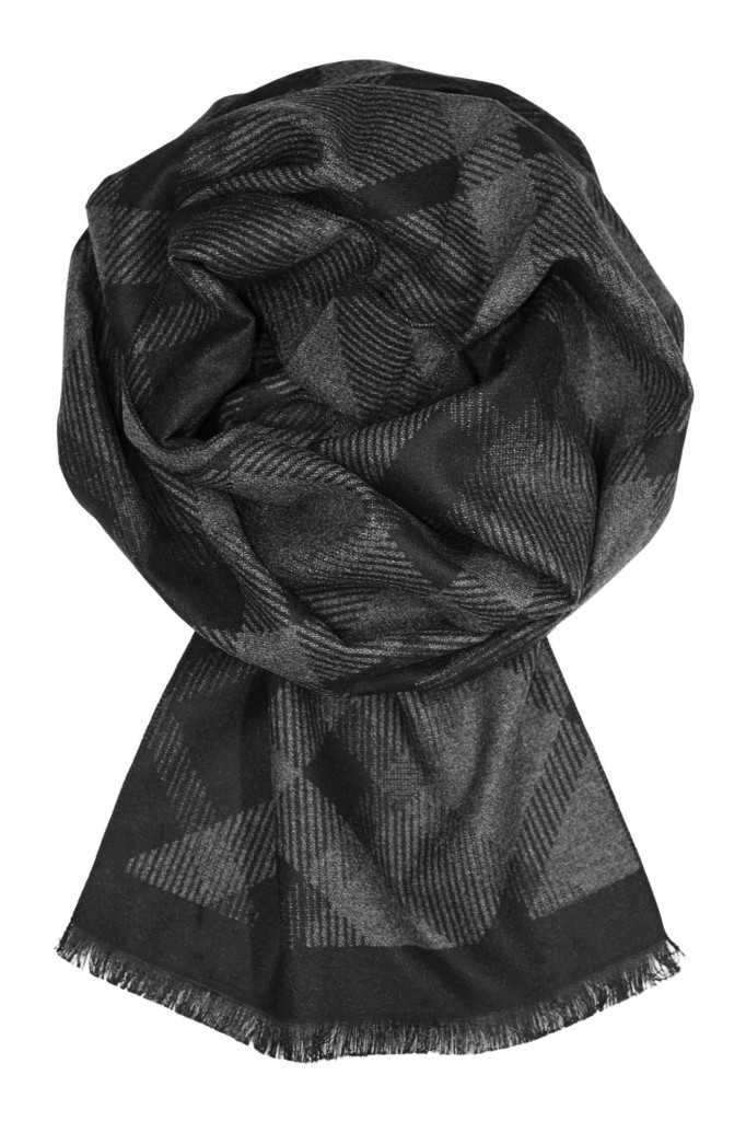 Lord károvaný pánský šál ke kabátu