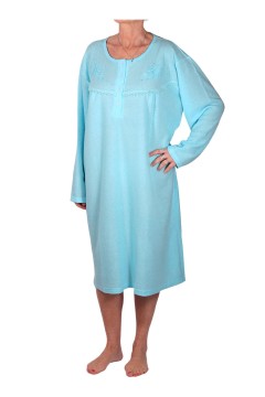 Velká teplá froté noční košile Vlastina