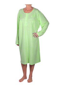 Velká teplá froté noční košile Vlastina