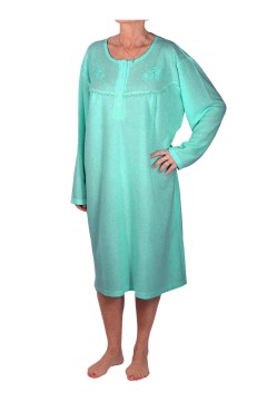 Velká teplá froté noční košile Vlastina