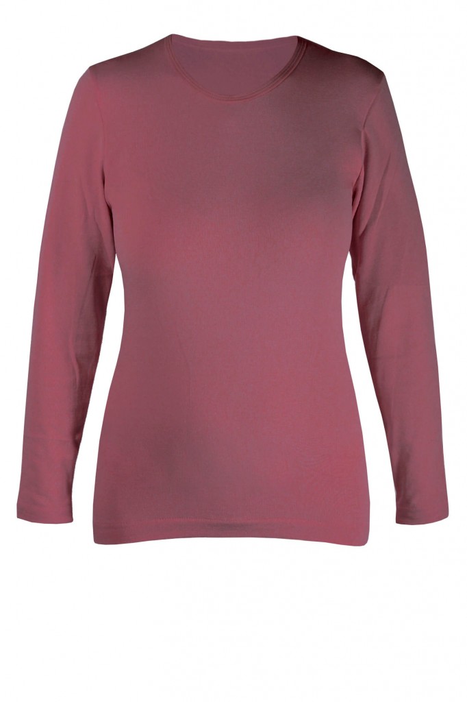 Milana dámské funkční triko zateplené dlouhý rukáv JMK010 tmavě růžová L