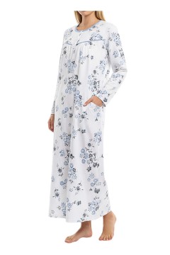 Bavlněná noční košile dlouhá Ami 6554