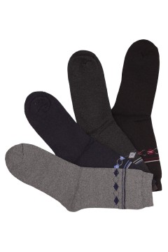 Pánské teplé froté ponožky FM259 - 3 páry