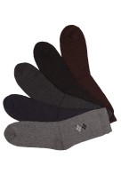 Pánské teplé froté ponožky FM260 - 3 páry vícebarevná 40-43