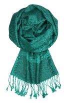Roma - dámská zimní šála s kašmírovým vzhledem_233 zelená