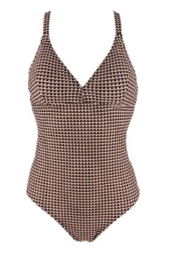 Evča jednodílné plavky se vzorkem HH8311