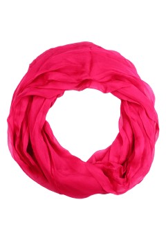 Lehká jednobarevná dutá šála - Dotek lehkosti