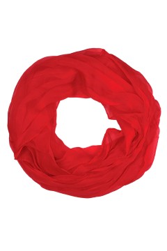 Jednobarevná kruhová šála - Dotek lehkosti