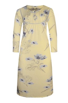 Janka dlouhá noční košile s květy 6991