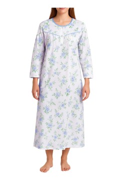 Věruška hřejivá noční košile s dlouhým rukávem 6548