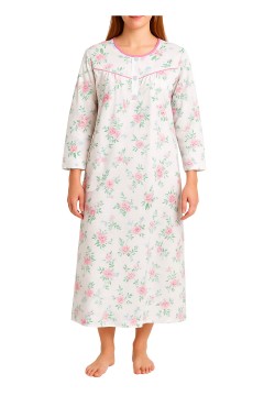 Věruška hřejivá noční košile s dlouhým rukávem 6548