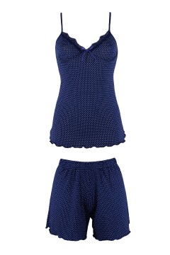 Samla letní pyžamo pro ženy s kraťásky