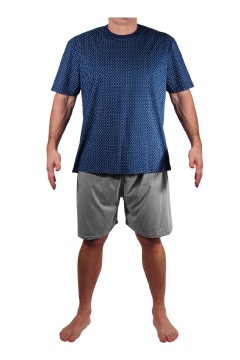 Letní pánské pyžamo s krátkým rukávem Daniel 15-913