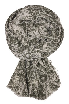 Bavlněný šátek se vzorem Ganga