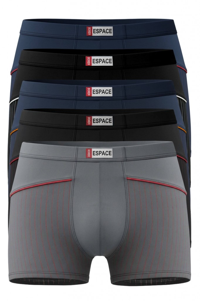 Pánské klasické bavlněné boxerky 5pack - Josef