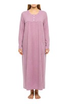 Noční košile dlouhá Lorinka 6574 růžová 3XL