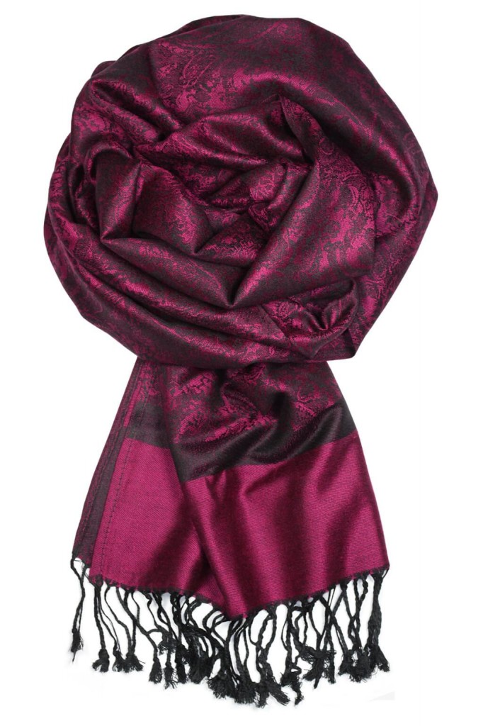 Abante dámská šála s třásněmi kašmírového typu_8