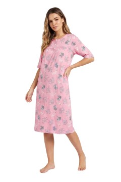 Noční košile Plus Size s krátkým rukávem Julie 6577