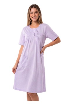 Noční košile Plus Size s krátkým rukávem Karla 6576