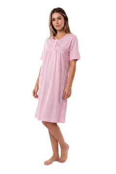 Noční košile Plus Size s krátkým rukávem Karla 6576