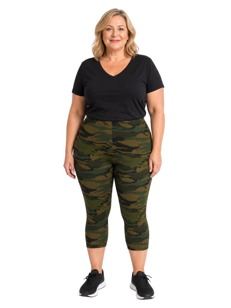 Army 3/4 legíny maskáč s kapsami 7771-15