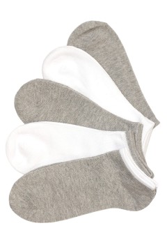 Dámské ponožky Sneakers kotníčkové bavlněné 5 párů