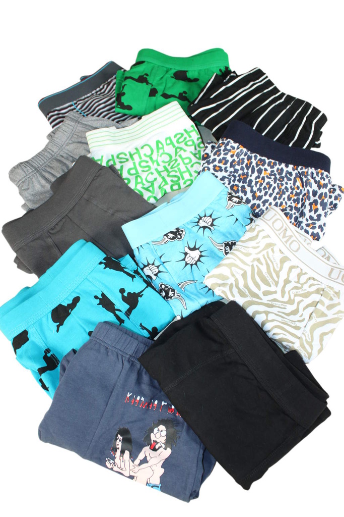 Mix pánské boxerky - 3ks vícebarevná 3XL
