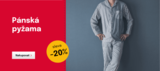 Sleva 20 % na pánská pyžama